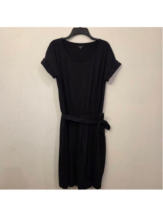 Garnet Hill Dresses & Skirts - Garnet Hill short sleeve tie waist organ ic cotton dress size XS